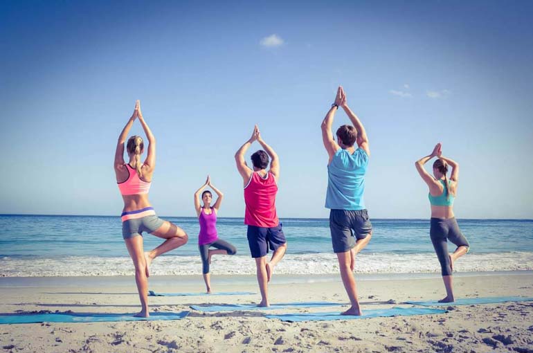 Yoga auf Sylt